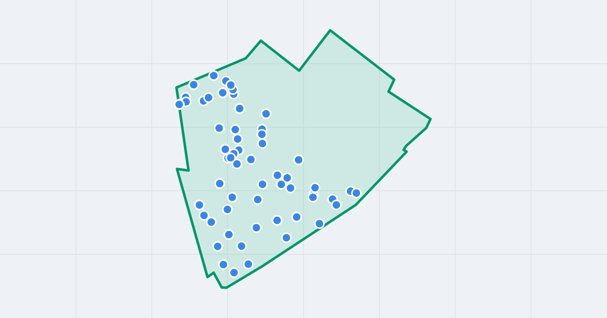 Mapa: Przymorze Wielkie z flipami