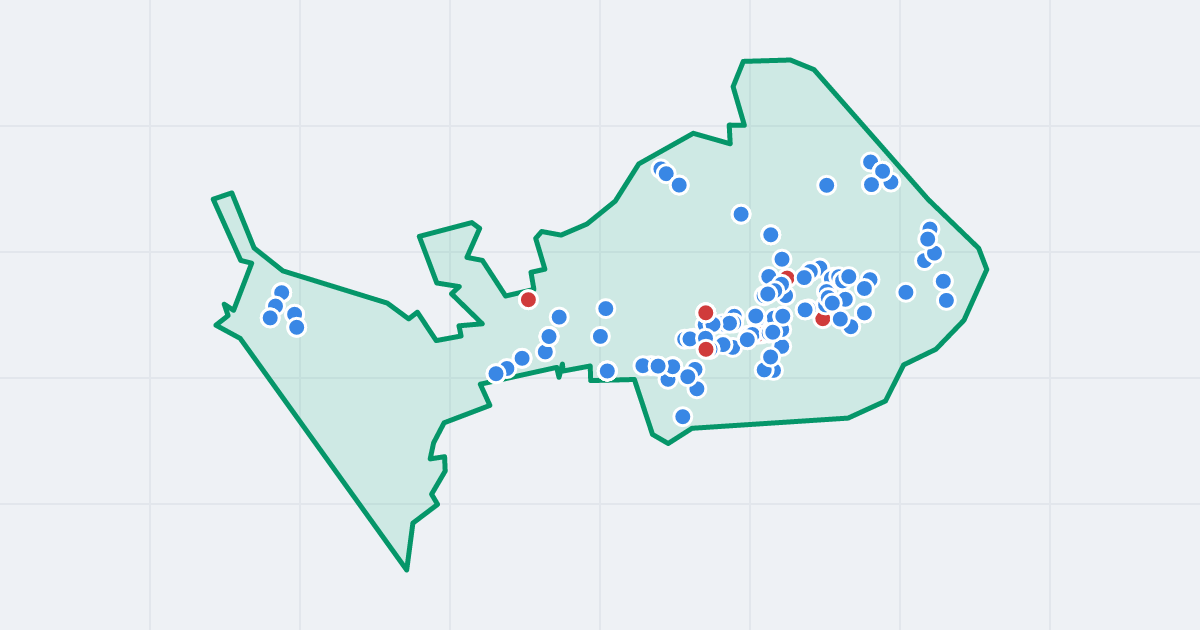 Mapa: Siedlce z flipami