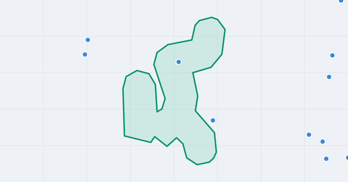 Mapa ulicy Biskupia z flipami w okolicy