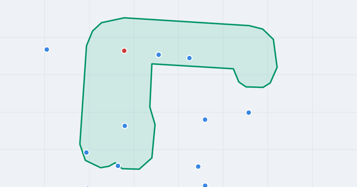 Mapa ulicy Krzysztofa Kamila Baczyńskiego z flipami w okolicy