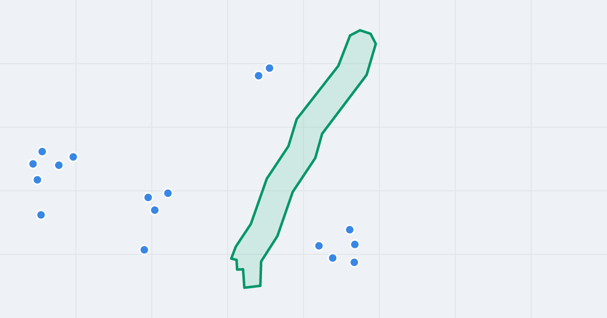 Mapa ulicy Migowska z flipami w okolicy
