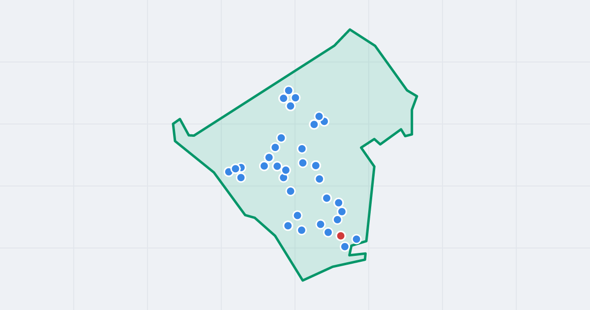 Mapa: Zaspa-Rozstaje z flipami