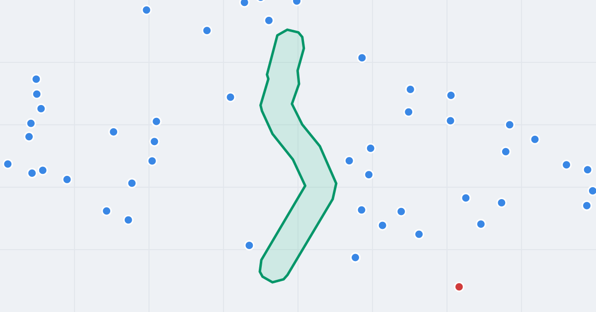Mapa ulicy Cechowa z flipami w okolicy