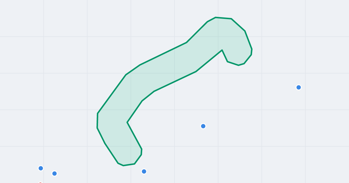 Mapa ulicy Gedymina z flipami w okolicy