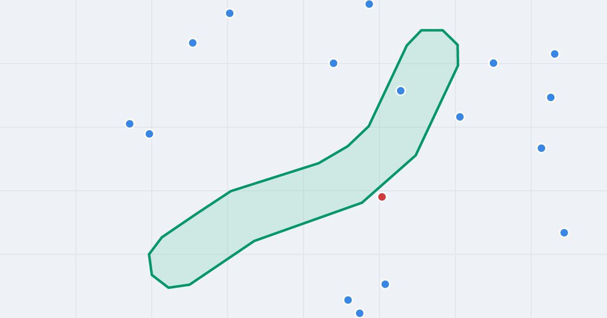 Mapa ulicy Kalksztajnów z flipami w okolicy