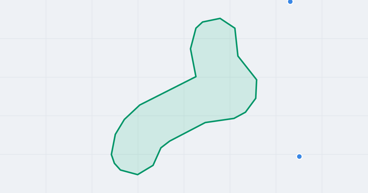 Mapa ulicy Kiejstuta z flipami w okolicy