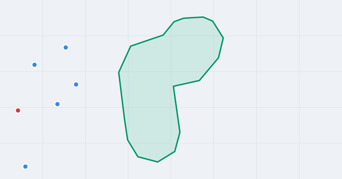 Mapa ulicy Kirasjerów z flipami w okolicy