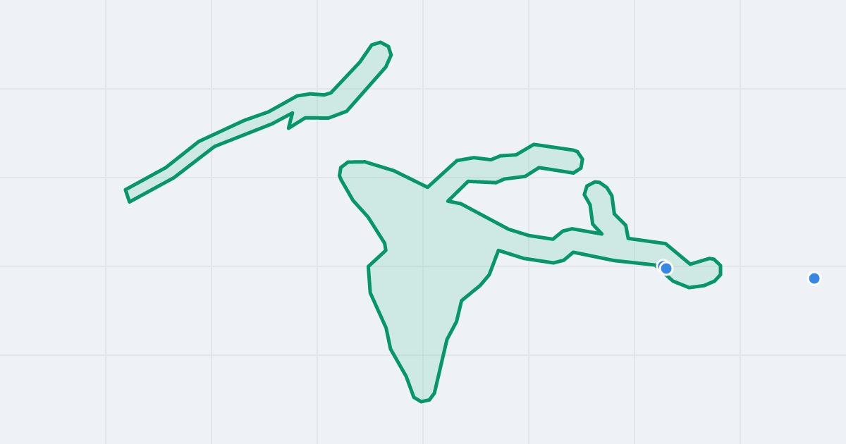 Mapa ulicy Łanowa z flipami w okolicy