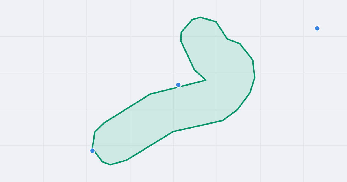 Mapa ulicy Orańska z flipami w okolicy