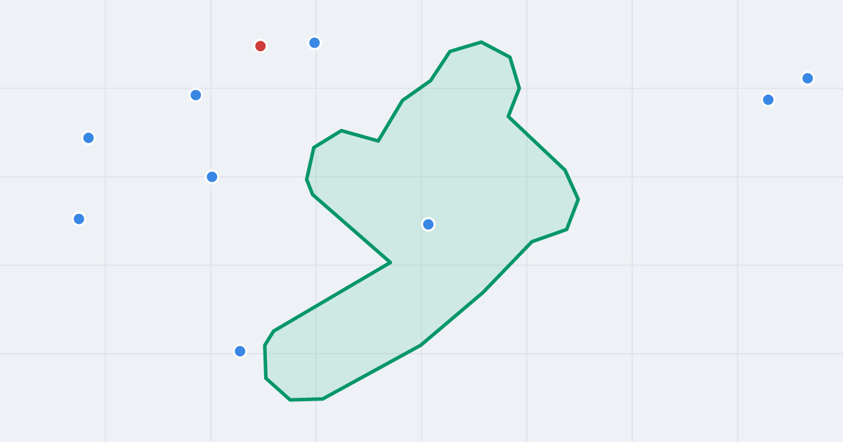 Mapa ulicy Pawia z flipami w okolicy