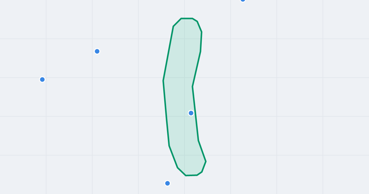 Mapa ulicy Perkuna z flipami w okolicy