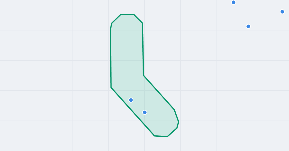 Mapa ulicy Zbigniewa Kupca z flipami w okolicy