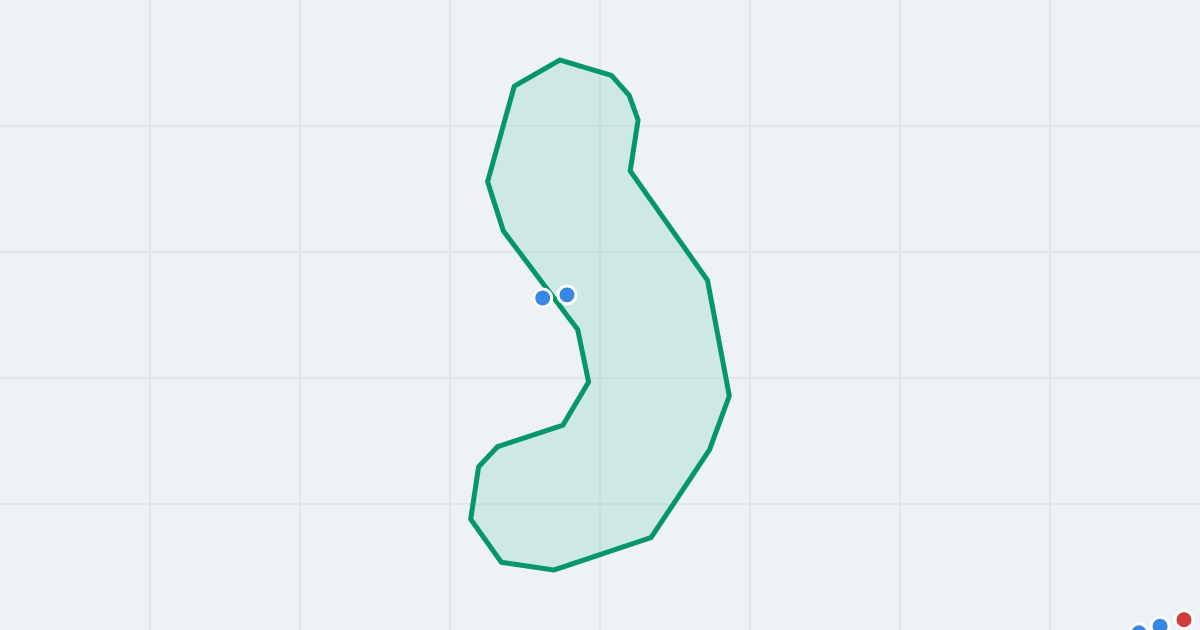 Mapa ulicy Syriusza z flipami w okolicy