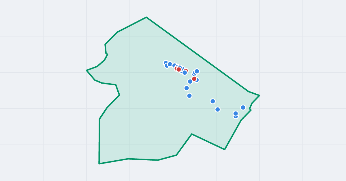 Mapa: Stare Gliwice z flipami