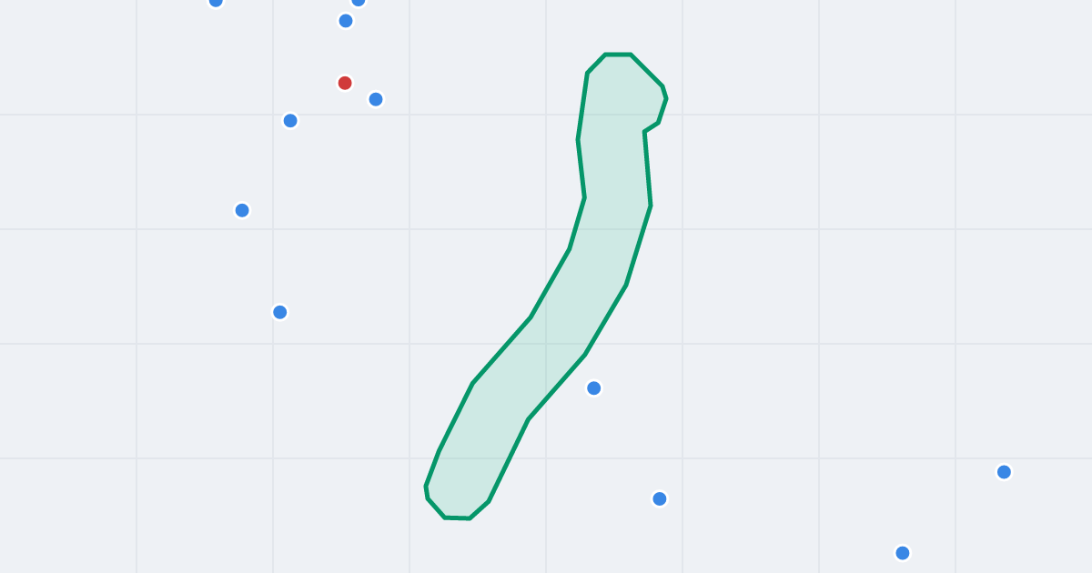 Mapa ulicy Wiejska z flipami w okolicy