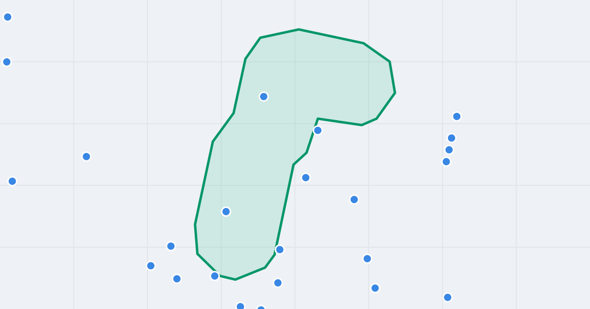 Mapa ulicy Janusza Kusocińskiego z flipami w okolicy