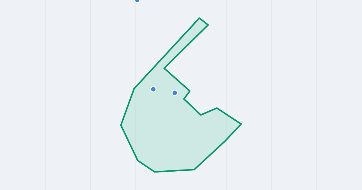 Mapa ulicy Marii Curie-Skłodowskiej z flipami w okolicy