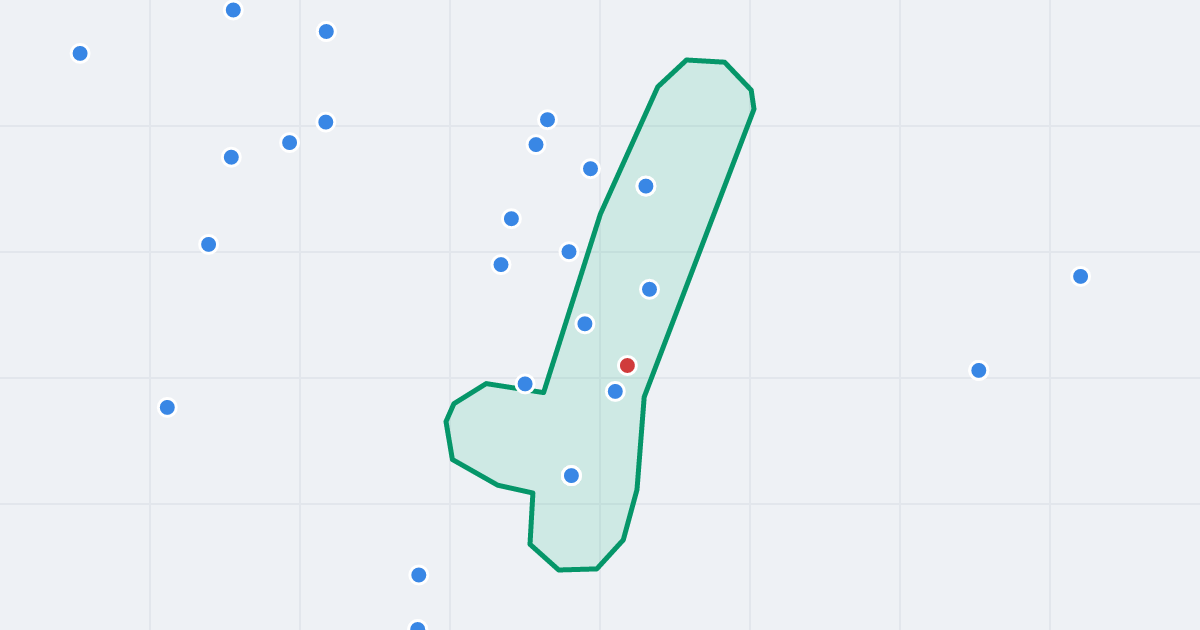 Mapa ulicy mjr. pil. Jana Czernego z flipami w okolicy