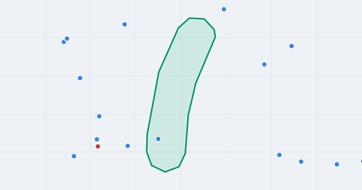 Mapa ulicy Konstantego Damrota z flipami w okolicy
