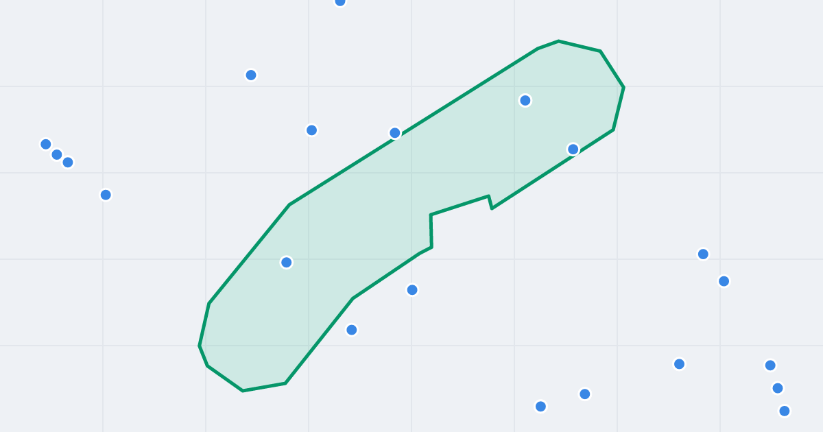 Mapa ulicy Krakusa z flipami w okolicy