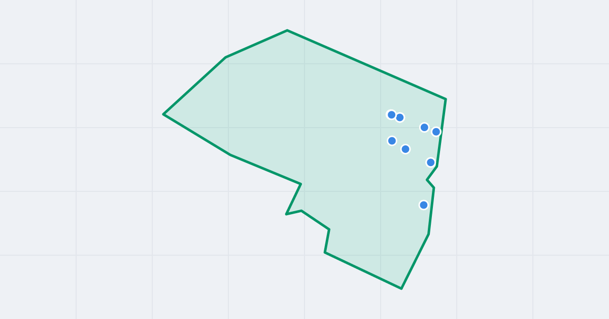 Mapa: Kościuszki z flipami