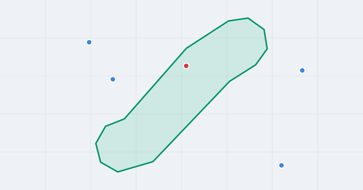 Mapa ulicy Ludwika Zamenhofa z flipami w okolicy