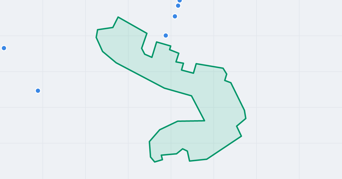 Mapa ulicy Jastrzębia z flipami w okolicy