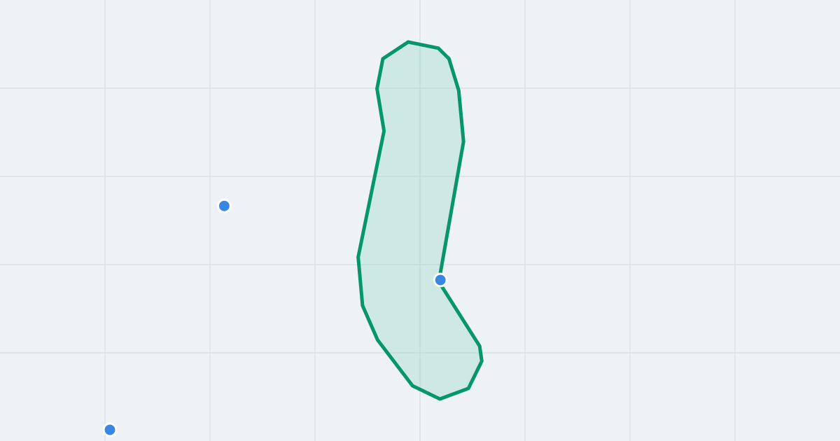 Mapa ulicy Władysława Grabskiego z flipami w okolicy