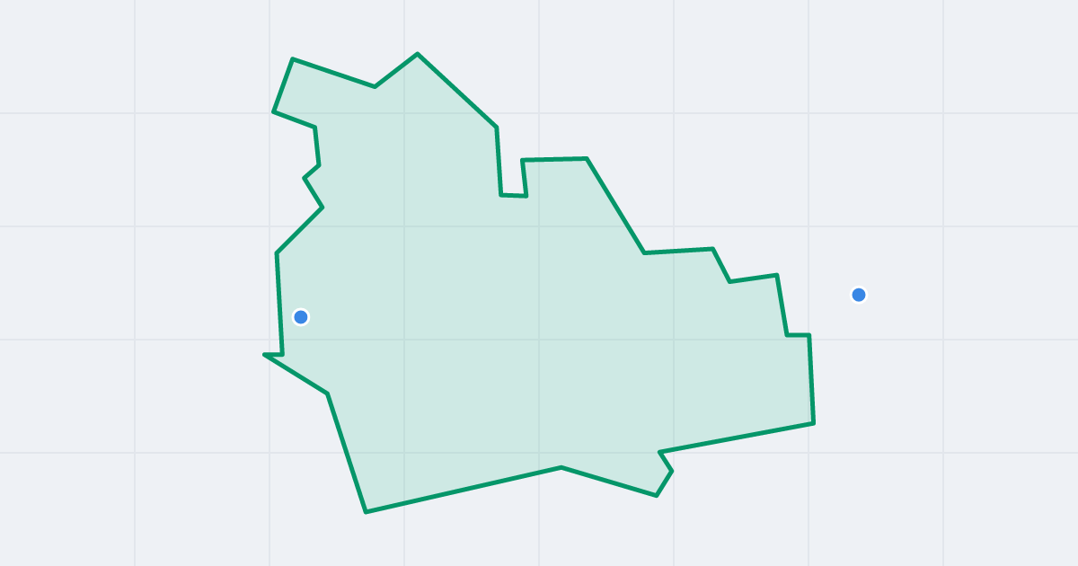 Mapa: Przedmieście Santockie z flipami