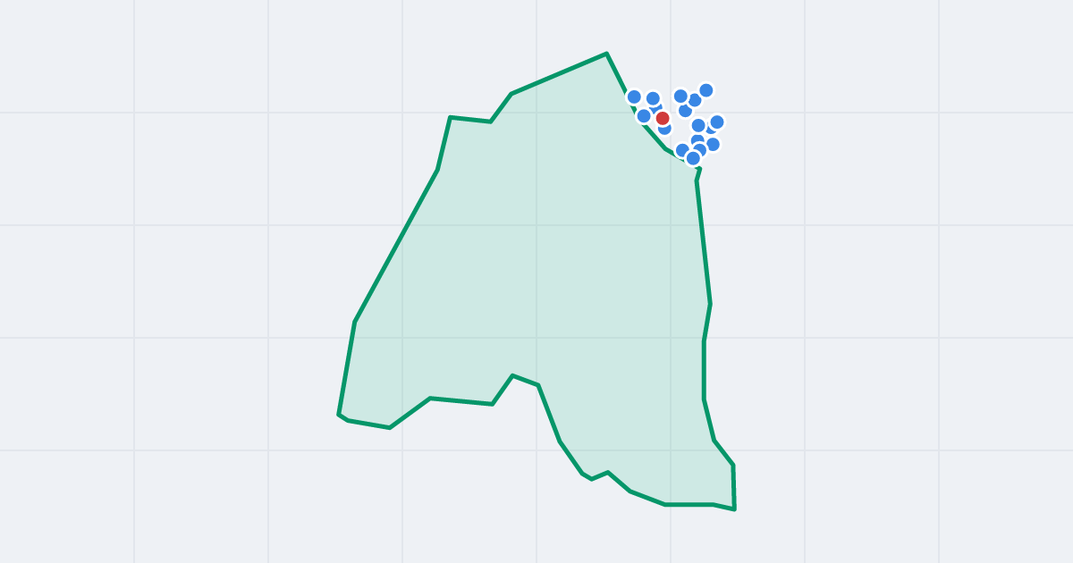 Mapa: Park-Las Komunalny z flipami
