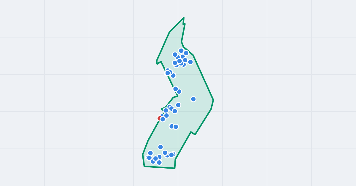 Mapa: Śródmieście Zewnętrzne z flipami