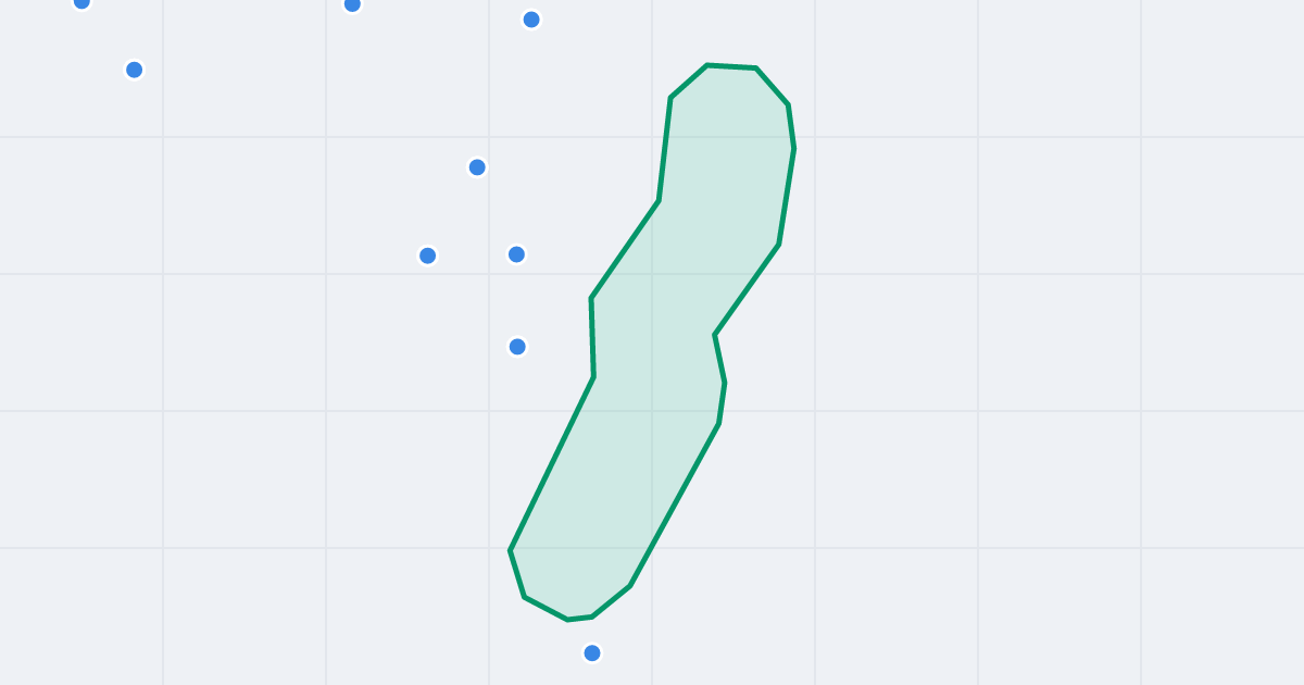 Mapa ulicy gen. Grota-Roweckiego z flipami w okolicy