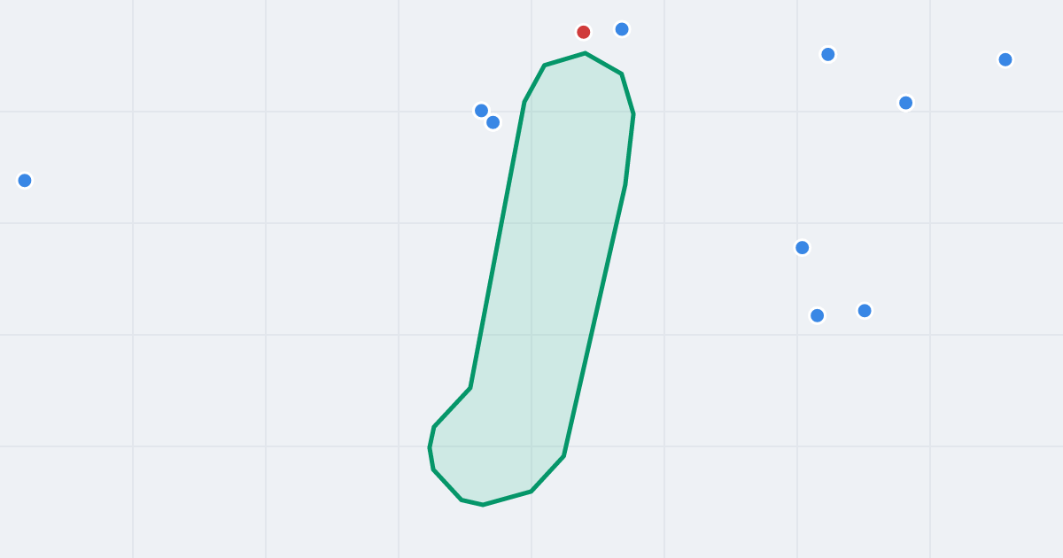 Mapa ulicy ks. Bolesława Jaśkowskiego z flipami w okolicy