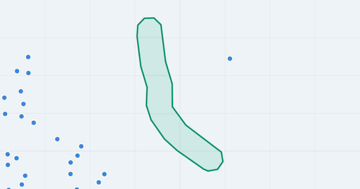 Mapa ulicy Północna z flipami w okolicy