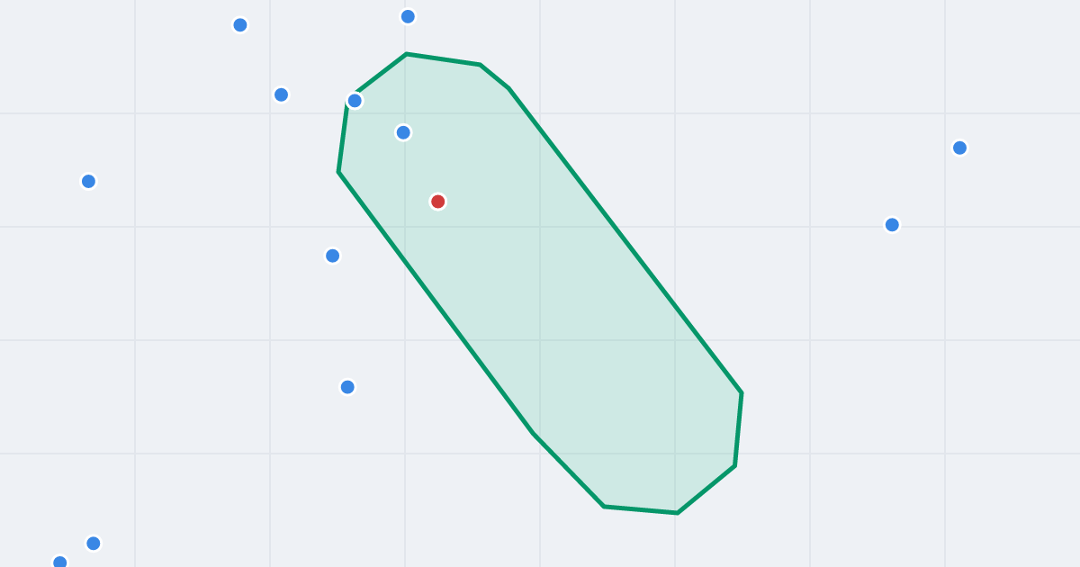 Mapa ulicy Bolesława Prusa z flipami w okolicy