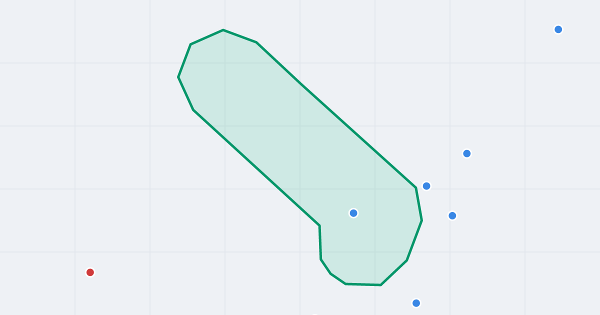Mapa ulicy Fryderyka Chopina z flipami w okolicy