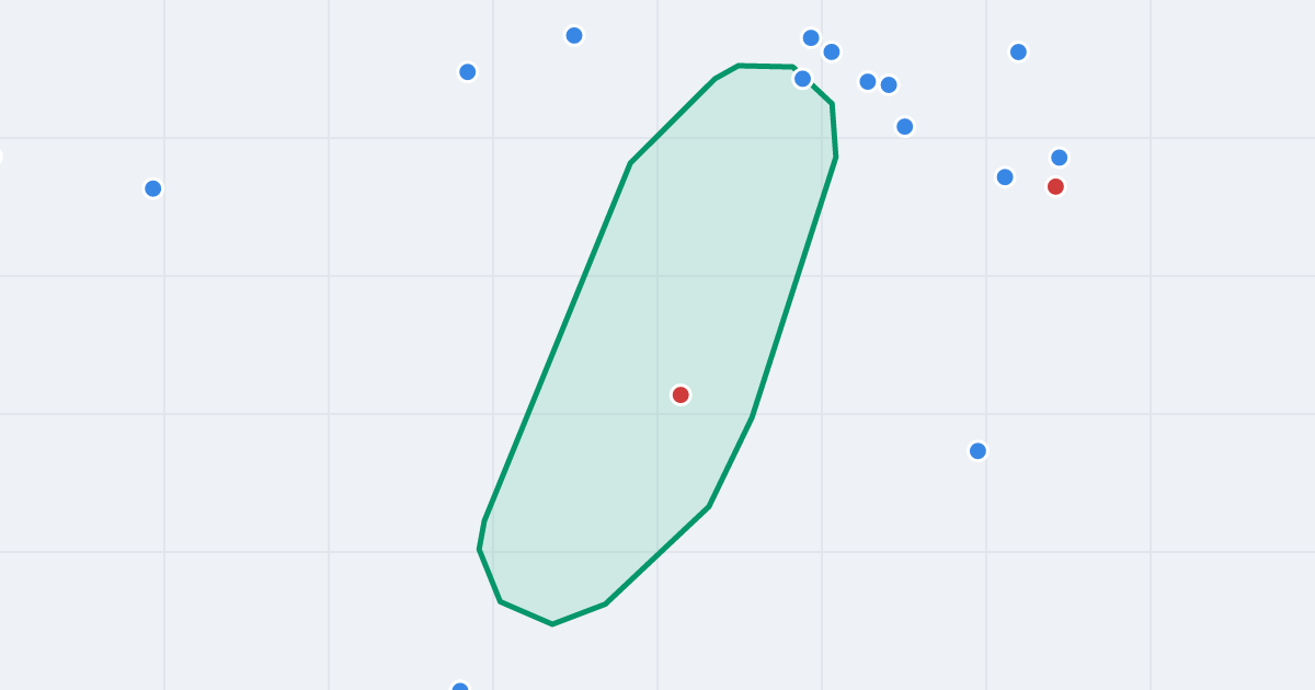 Mapa ulicy Pułaskiego z flipami w okolicy
