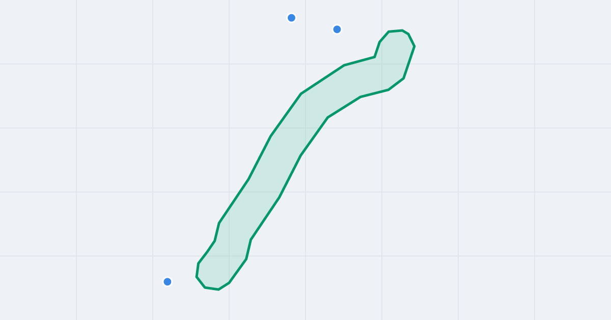 Mapa ulicy Zamkowa z flipami w okolicy