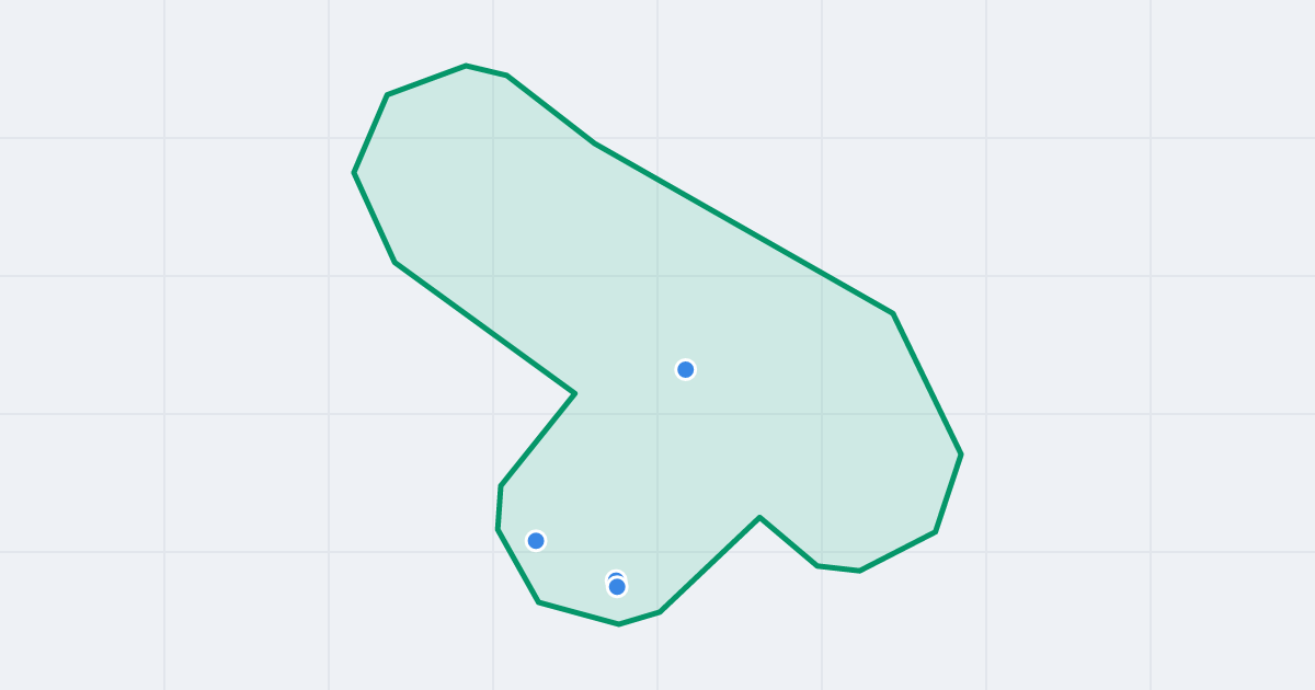 Mapa ulicy Hoża z flipami w okolicy