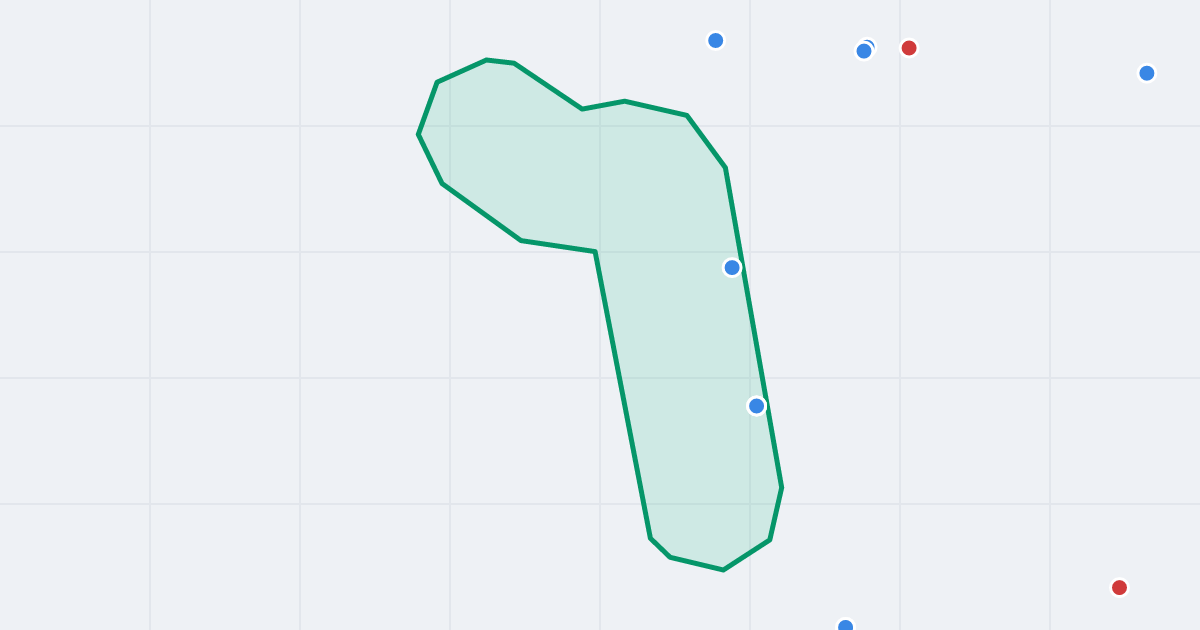 Mapa ulicy Ks. Wacława Blizińskiego z flipami w okolicy
