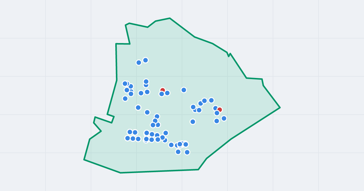 Mapa: Bogucice z flipami