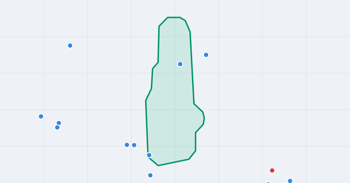 Mapa ulicy Karola Hoppego z flipami w okolicy