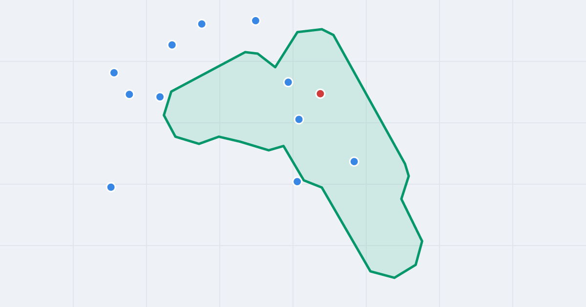 Mapa ulicy Lubuska z flipami w okolicy