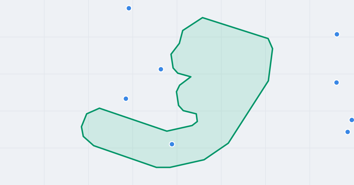 Mapa ulicy Widok z flipami w okolicy