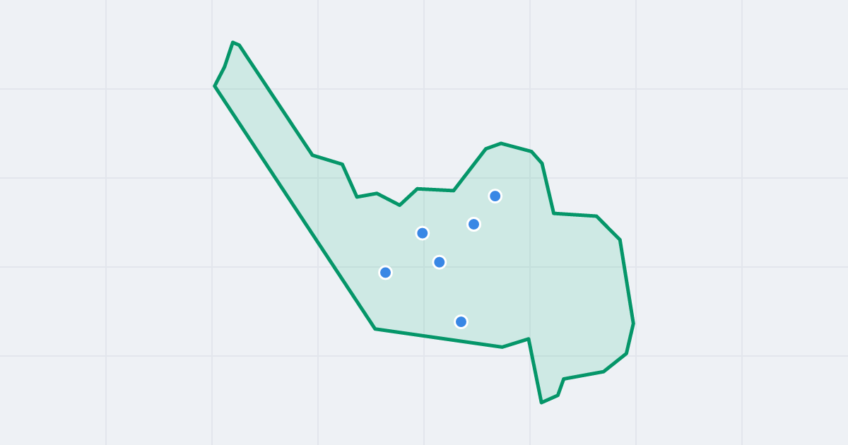 Mapa ulicy Wiertnicza z flipami w okolicy