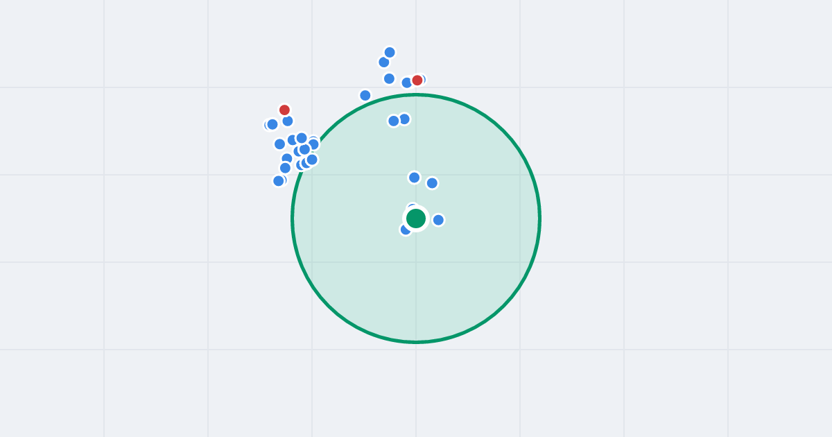 Mapa: Adama 20 i flipy w promieniu 1 km