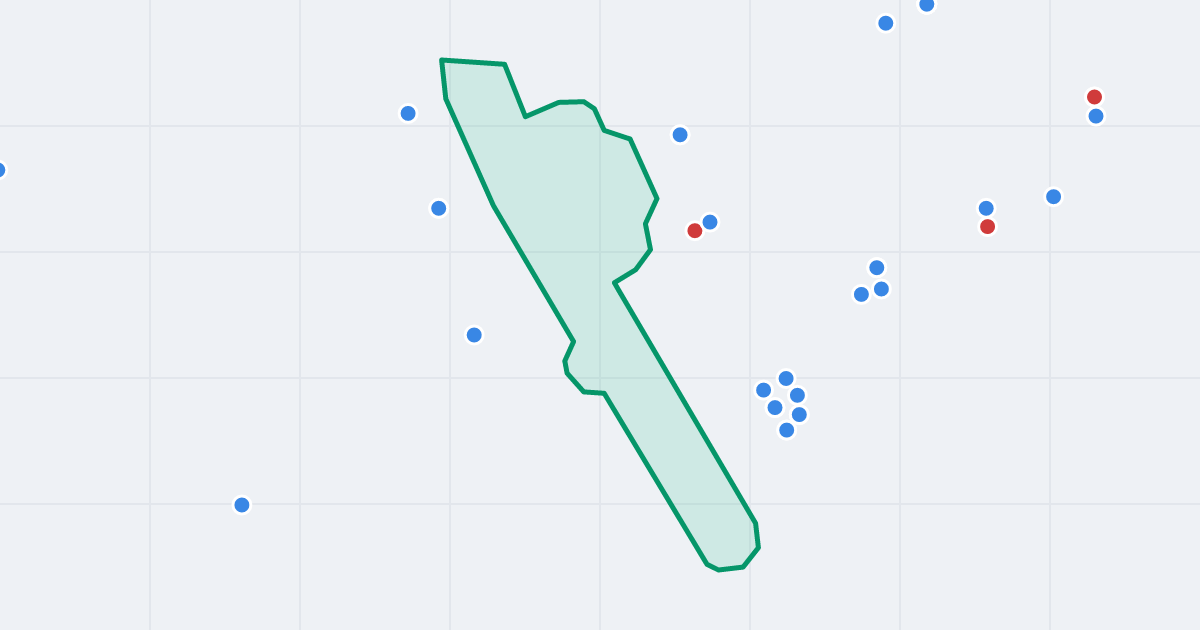Mapa ulicy Zdzisława Hierowskiego z flipami w okolicy