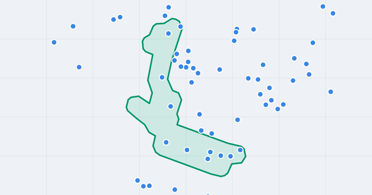 Mapa ulicy Michała Grażyńskiego z flipami w okolicy