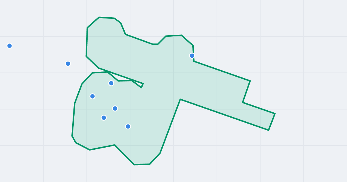 Mapa ulicy Ordona z flipami w okolicy