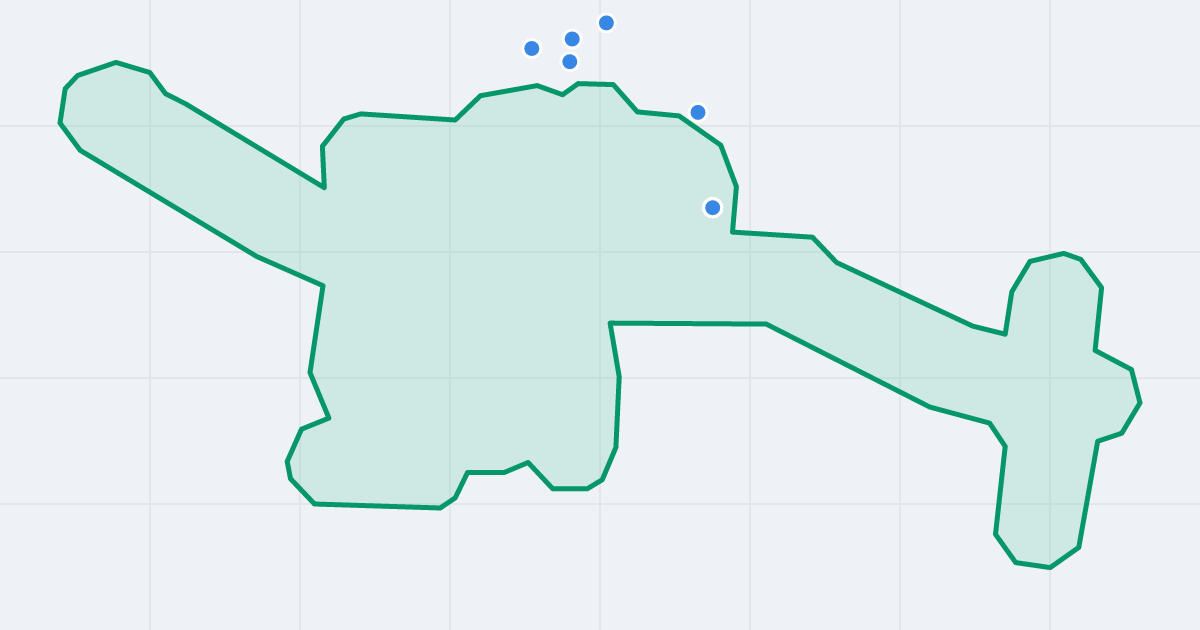 Mapa ulicy Bałtycka z flipami w okolicy